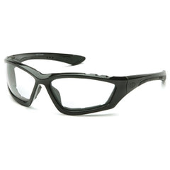 Accurist Clear Anti-Fog Lens Black Frame Safety Glasses - Industrial Tool & Supply