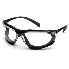 Proximitry Clear Anti-Fog Lens Black Frame Safety Glasses - Industrial Tool & Supply