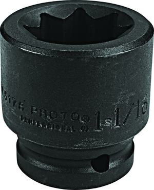 Proto® 1" Drive Impact Socket 1-1/4" - 8 Point - Industrial Tool & Supply