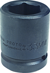 Proto® 1" Drive Impact Socket 32 mm - 6 Point - Industrial Tool & Supply