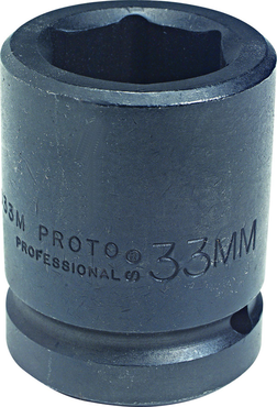 Proto® 1" Drive Impact Socket 27 mm - 6 Point - Industrial Tool & Supply