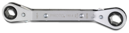 Proto® Offset Double Box Reversible Ratcheting Wrench 1/2" x 9/16" - 6 Point - Industrial Tool & Supply