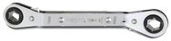 Proto® Offset Double Box Reversible Ratcheting Wrench 11 x 13 mm - 6 Point - Industrial Tool & Supply