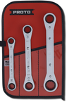 Proto® 3 Piece Ratcheting Box Wrench Set - 12 Point - Industrial Tool & Supply