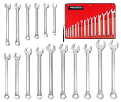 31 Pc. Satin Combination ASD Wrench Set - 12 Point - Industrial Tool & Supply