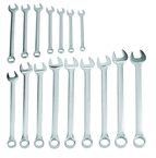 Proto® 16 Piece Satin Combination Wrench Set - 12 Point - Industrial Tool & Supply