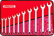 Proto® 15 Piece Satin Combination ASD Wrench Set - 12 Point - Industrial Tool & Supply