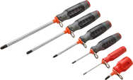 Proto® Tether-Ready 6 Piece Duratek Phillips Screwdriver Set - Industrial Tool & Supply