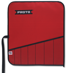 Proto® Red Canvas 7-Pocket Tool Roll - Industrial Tool & Supply