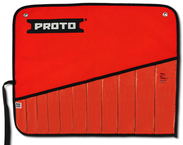 Proto® Red Canvas Tool Roll 14 Piece - Industrial Tool & Supply