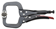 Proto® Locking Mini C-Clamp Pliers w/Swivel Pads - 12-19/32" - Industrial Tool & Supply