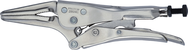 Proto® Nickel Chrome Locking Pliers - Long Nose 6-7/8" - Industrial Tool & Supply