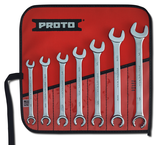 Proto® 7 Piece Combination Flare Nut Wrench Set - 12 Point - Industrial Tool & Supply