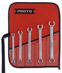 Proto® 5 Piece Metric Double End Flare Nut Wrench Set - 12 Point - Industrial Tool & Supply