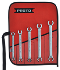 Proto® 5 Piece Metric Double End Flare Nut Wrench Set - 6 Point - Industrial Tool & Supply