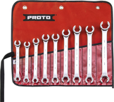 Proto® 9 Piece Double End Flare Nut Wrench Set - 6 Point - Industrial Tool & Supply