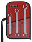 Proto® 3 Piece Double End Flare Nut Wrench Set - 12 Point - Industrial Tool & Supply