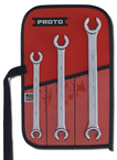 Proto® 3 Piece Double End Flare Nut Wrench Set - 6 Point - Industrial Tool & Supply