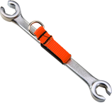 Proto® Tether-Ready Satin Flare-Nut Wrench 5/8" x 11/16" - 6 Point - Industrial Tool & Supply