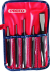 Proto® 5 Piece Punch & Chisel Set - Industrial Tool & Supply