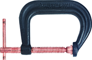 Proto¬ C-Clamp Standard Service Extra Deep Throat Screw - 0-6" - Industrial Tool & Supply