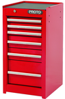 Proto® 440SS Side Cabinet - 6 Drawer, Red - Industrial Tool & Supply