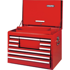 Proto® 440SS 27" Top Chest with Drop Front - 10 Drawer, Red - Industrial Tool & Supply