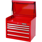 Proto® 440SS 27" Top Chest - 5 Drawer, Red - Industrial Tool & Supply