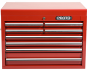 Proto® 440SS 27" Top Chest - 8 Drawer, Red - Industrial Tool & Supply