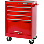 Proto® 440SS 27" Roller Cabinet - 4 Drawer, Red - Industrial Tool & Supply