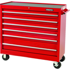 Proto® 440SS 41" Workstation - 6 Drawer, Red - Industrial Tool & Supply