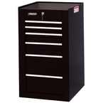 Proto® 450HS Side Cabinet - 6 Drawer, Black - Industrial Tool & Supply