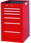 Proto® 450HS Side Cabinet - 6 Drawer, Red - Industrial Tool & Supply