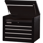 Proto® 450HS 34" Top Chest - 4 Drawer, Black - Industrial Tool & Supply