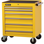 Proto® 450HS 34" Roller Cabinet - 6 Drawer, Yellow - Industrial Tool & Supply