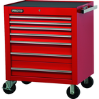 Proto® 450HS 34" Roller Cabinet - 7 Drawer, Red - Industrial Tool & Supply