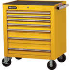 Proto® 450HS 34" Roller Cabinet - 7 Drawer, Yellow - Industrial Tool & Supply