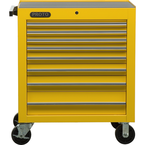 Proto® 450HS 34" Roller Cabinet - 8 Drawer, Yellow - Industrial Tool & Supply