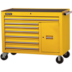 Proto® 450HS 50" Workstation - 7 Drawer & 1 Shelf, Yellow - Industrial Tool & Supply