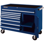 Proto® 450HS 50" Workstation - 8 Drawer & 1 Shelf, Blue - Industrial Tool & Supply