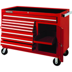 Proto® 450HS 50" Workstation - 8 Drawer & 1 Shelf, Red - Industrial Tool & Supply