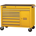 Proto® 450HS 50" Workstation - 8 Drawer & 2 Shelves, Yellow - Industrial Tool & Supply