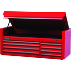 Proto® 450HS 66" Top Chest - 8 Drawer, Red - Industrial Tool & Supply