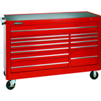 Proto® 450HS 66" Workstation - 12 Drawer, Red - Industrial Tool & Supply