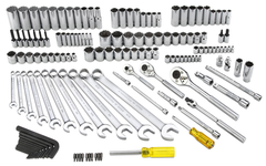 Proto® 1/4", 3/8", & 1/2" Drive 148 Piece Socket Set- 6 and 12 Point - Industrial Tool & Supply