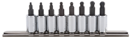 Proto® 1/4" Drive 8 Piece Hex Bit Ball End Socket Set - Industrial Tool & Supply