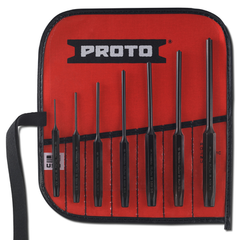 Proto® 7 Piece Roll Pin Punch Set S2 - Industrial Tool & Supply