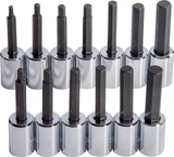 Proto® 3/8" Drive 13 Piece Hex Bit Socket Set - Industrial Tool & Supply