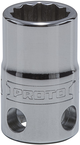 Proto® Tether-Ready 3/8" Drive Socket 11 mm - 12 Point - Industrial Tool & Supply