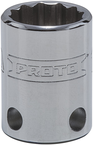 Proto® Tether-Ready 3/8" Drive Socket 15 mm - 12 Point - Industrial Tool & Supply